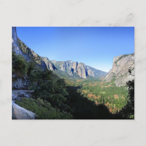Lower Four Mile Trail _ Yosemite Valley Postcard