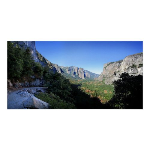 Lower Four Mile Trail _ Yosemite Valley Poster