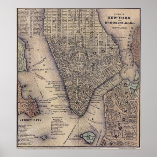 Lower Manhattan Poster