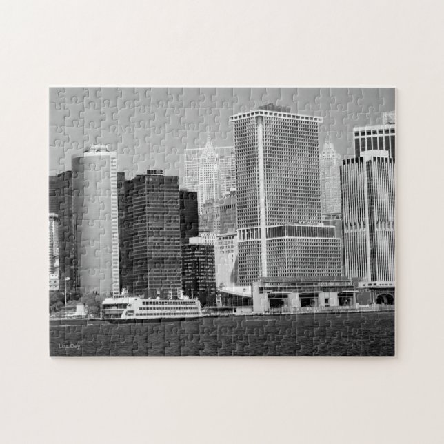 Lower Manhattan Skyline Jigsaw Puzzle (Horizontal)
