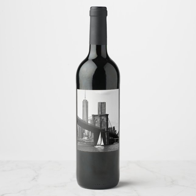 Lower Manhattan      Wine Label (Front)