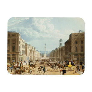 Lower Regent Street, pub. by Ackermann, c.1835 (co Magnet