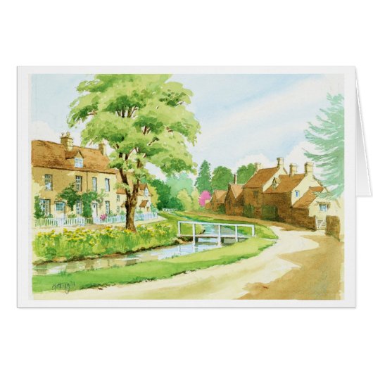 Lower Slaughter in Summer Cards (Front Horizontal)