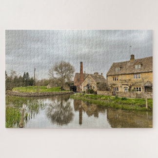 Lower Slaughter Reflections Jigsaw Puzzle