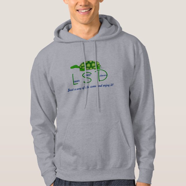 Lower Slower Delaware Hoodie (Front)
