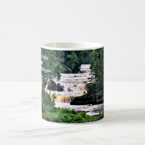 Lower Tahquamenon Falls State Park Michigan Coffee Mug