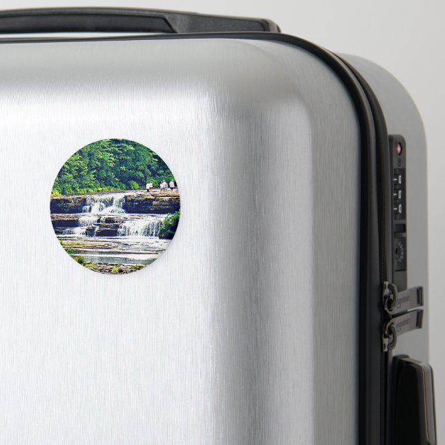 Lower Tahquamenon Falls State Park, Michigan Magnet (In Situ (Luggage))