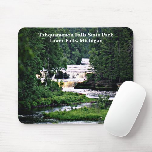 Lower Tahquamenon Falls State Park Michigan Mouse Pad