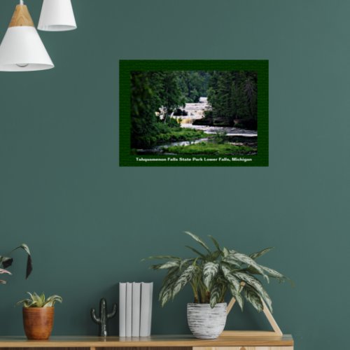 Lower Tahquamenon Falls State Park Michigan Poster