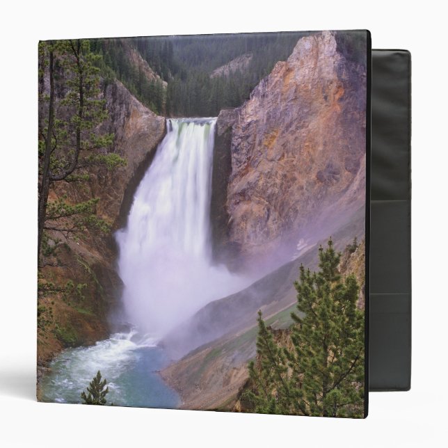Lower Yellowstone Falls, Grand Canyon of Binder (Front/Inside)