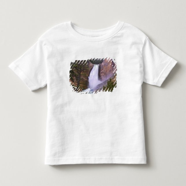 Lower Yellowstone Falls, Grand Canyon of Toddler T-shirt (Front)