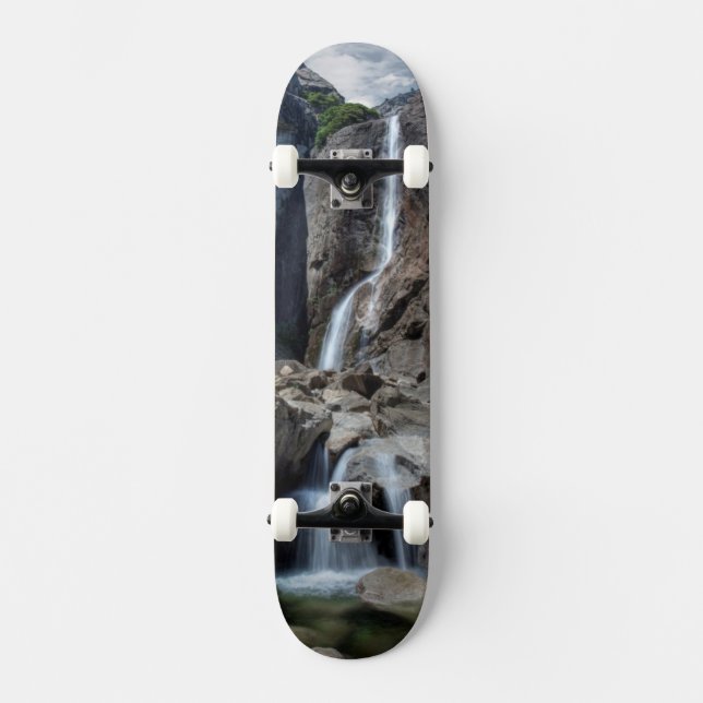 Lower Yosemite Falls Skateboard Deck (Front)