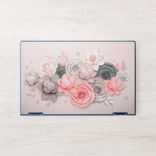 lowers Pink and Grey  HP Elite Dragonfly Notebook HP Laptop Skin