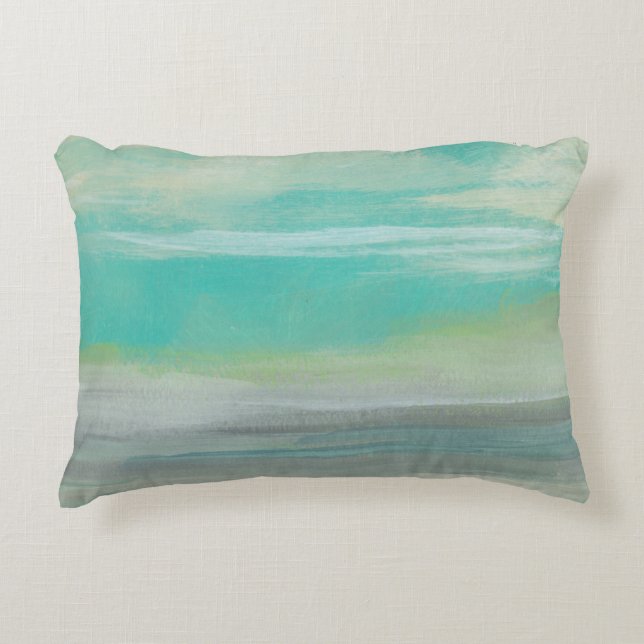 Lowland Beach I Accent Pillow (Front)