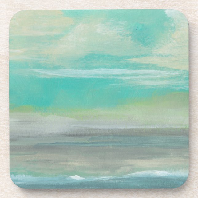Lowland Beach I Beverage Coaster (Front)