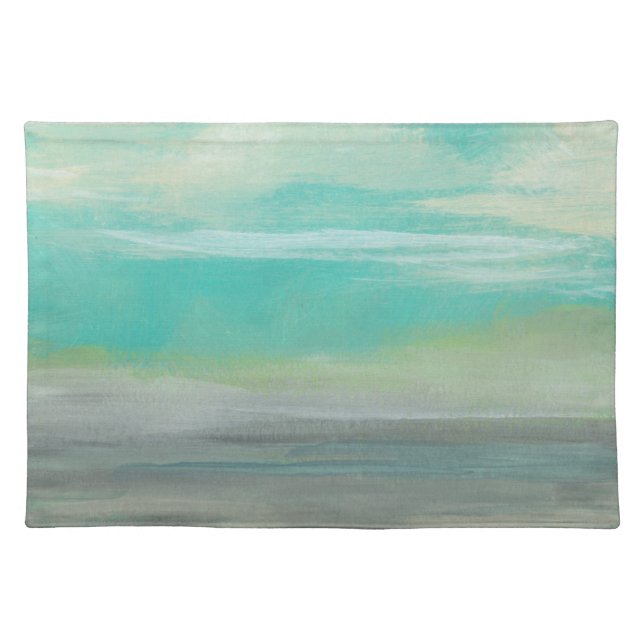 Lowland Beach I Cloth Placemat (Front)
