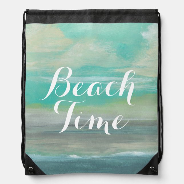 Lowland Beach I Drawstring Bag (Front)