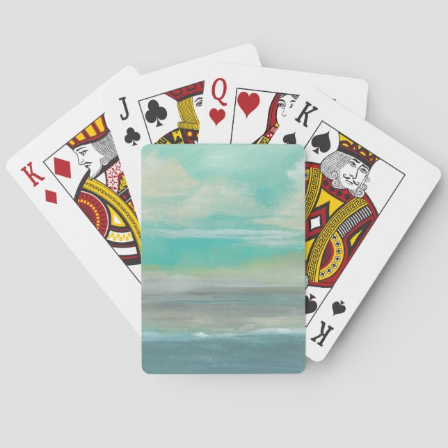Lowland Beach I Poker Cards (Back)
