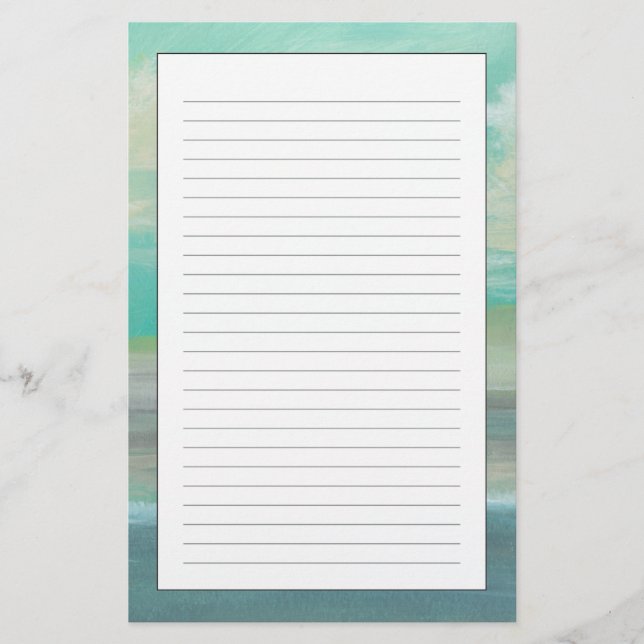 Lowland Beach I Stationery (Front)