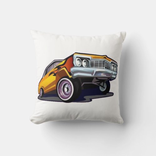 Lowrider 2 Sided Pillow