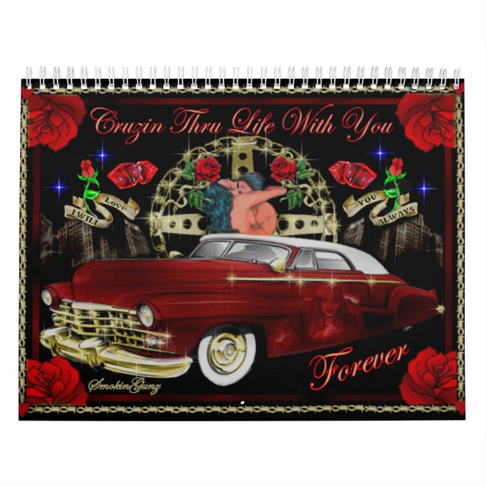 LOWRIDER ART CALENDER CALENDAR