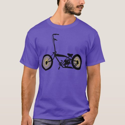 Lowrider Bicycle All Black T_Shirt