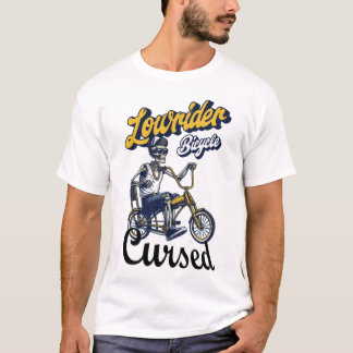 Lowrider Bicycle Cursed T-Shirt – Retro Streetwear