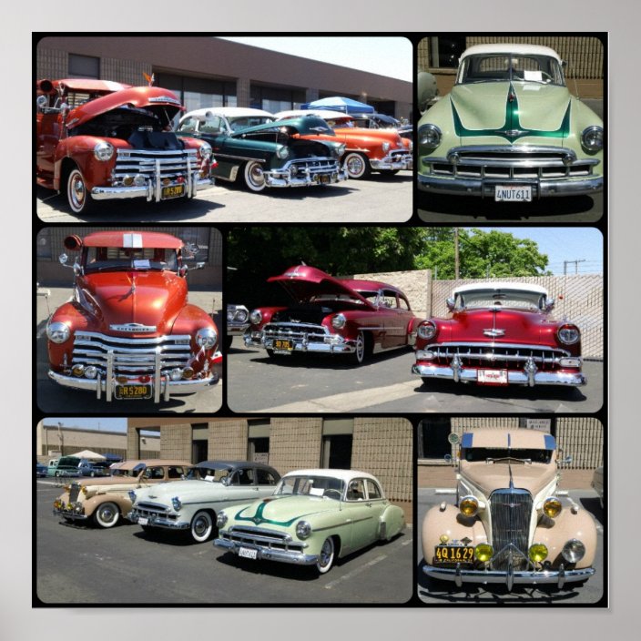 Lowrider Bombs Collage Poster | Zazzle.com