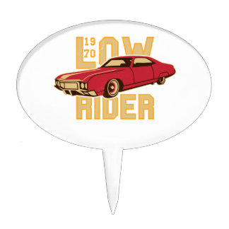 Lowrider Cake Topper