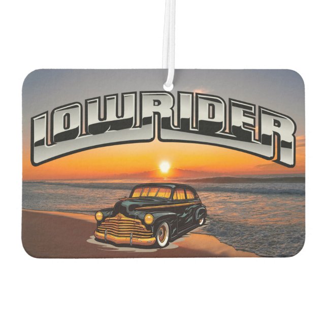 LowRider Car Floor Mat Air Freshener (Back)