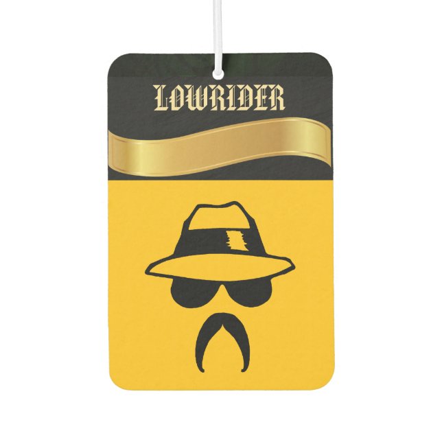 LowRider Car Floor Mat Air Freshener (Front)