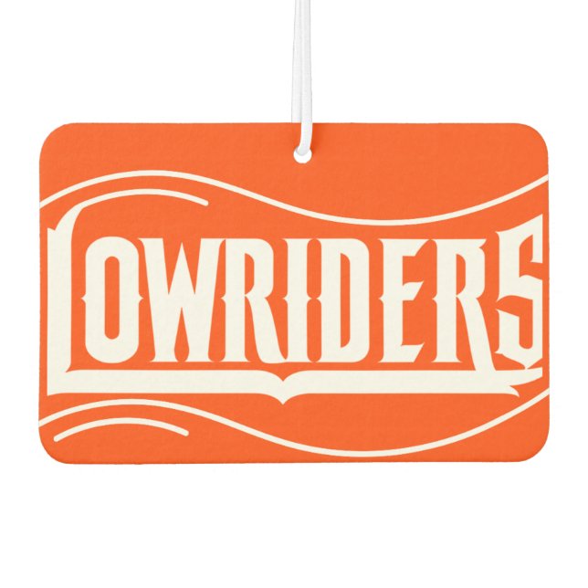 LowRider Car Floor Mat Air Freshener (Front)