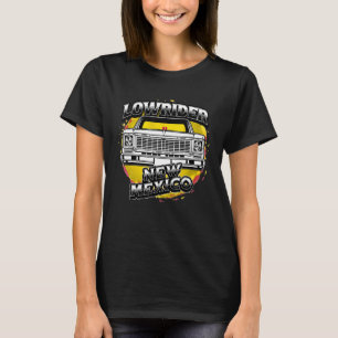 Lowrider New Mexico. New Mexico Flag, Chicano Chol T-Shirt