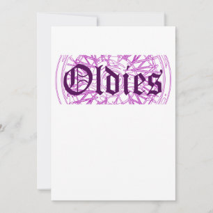 Lowrider Rim Oldies Old School Oldies Invitation