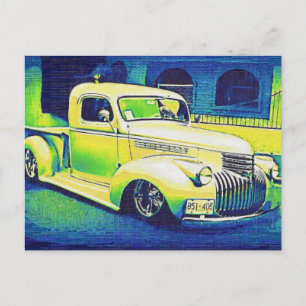 Lowrider Vintage Automobile Postcard