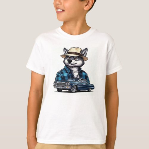 Lowrider Wolf T-Shirt