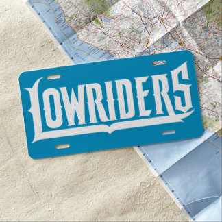 Lowriders License Plate