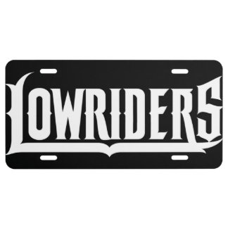 Lowriders License Plate