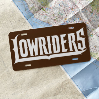 Lowriders License Plate