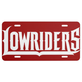 Lowriders License Plate