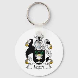 Lowry Family Crest Keychain
