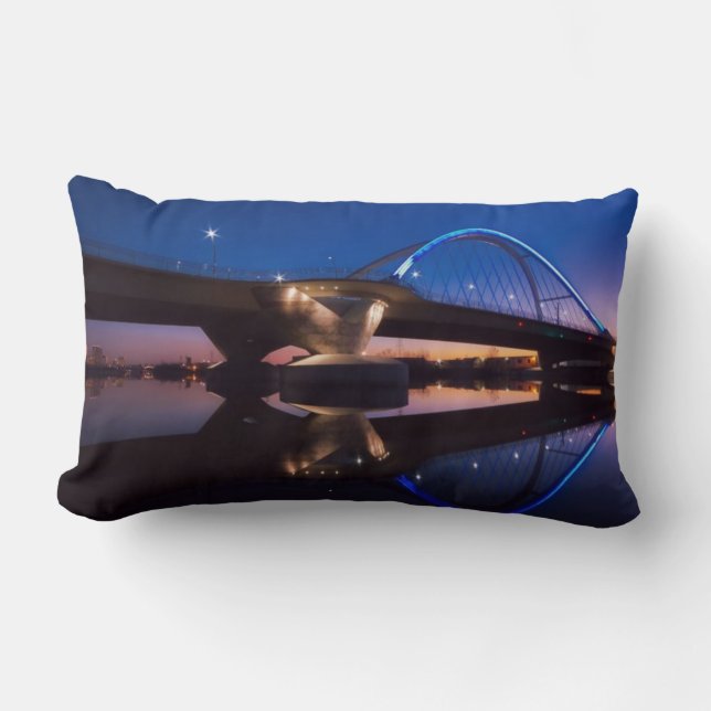 Lowry Sunset Lumbar Pillow (Front)