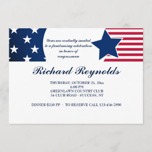 Loyal American Patriotic Invitation