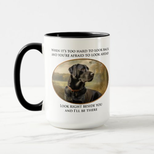 Loyal Black Lab Mug