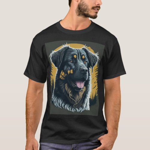 Loyal Companions Gear Up with Jarman Shepherd Des T_Shirt