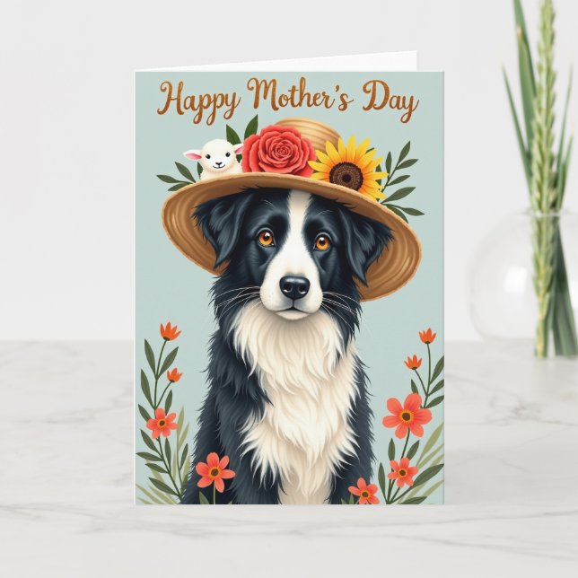 Loyal Dog Mothers Day Card (Front)