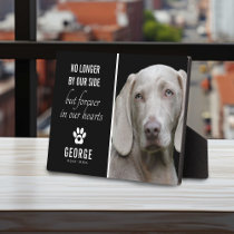Loyal Dog No Longer By Our Side | Photo Keepsake Plaque