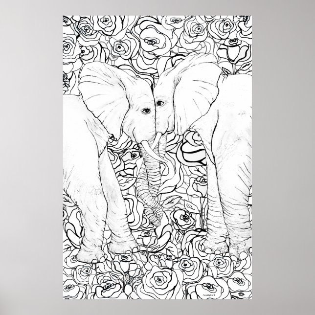 Loyal Elephants Poster (Front)
