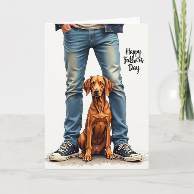 Loyal Fathers Day Best Friend Card (Front)