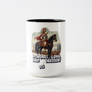 Loyal Italian Spinone Two-Tone Coffee Mug